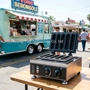 Macchina Elettrica Commerciale per Corn Dog a 6 Griglie, 1.55kW, Rivestimento Antiaderente, Alta Efficienza, per Hot Dog Stick, per Negozi di Snack - Product Image 3