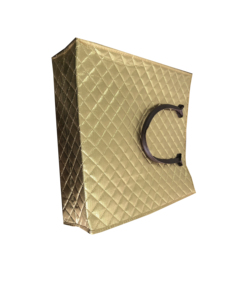 Doré matelassé <span class=keywords><strong>sac</strong></span> <span class=keywords><strong>de</strong></span> promotion <span class=keywords><strong>sac</strong></span> métallique non tissé non tissé <span class=keywords><strong>sac</strong></span> matelassé - Product Image 3