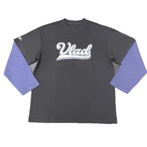 Custom Logo Men's Oversized Streetwear Long Sleeve T-<b>Shirt</b> Heavyweight Cotton Rhinestone <b>Patchwork</b> Graphic Tee Wholesale - Product Image 3