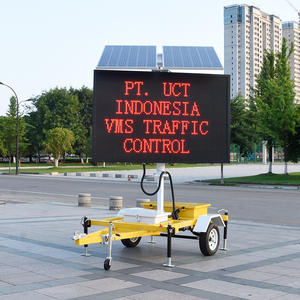 VMS LED panneaux d'affichage publicitaires pour véhicules de sécurité routière à montage variable écrans de message portables mobiles pour remorque à énergie <span class=keywords><strong>solaire</strong></span> - Product Image 3
