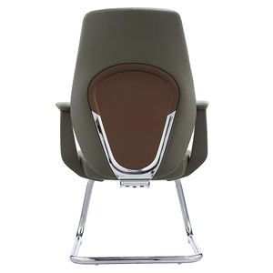 Hochwertiger Lederstuhl mit Bogenrahmen - Product Image 4