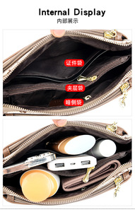 Fashion New Designer Crossbody Bags High Quality PU Leather Shoulder Messenger Bag Casual <b>Totes</b> Luxury Women Handbags and Purses - Product Image 6