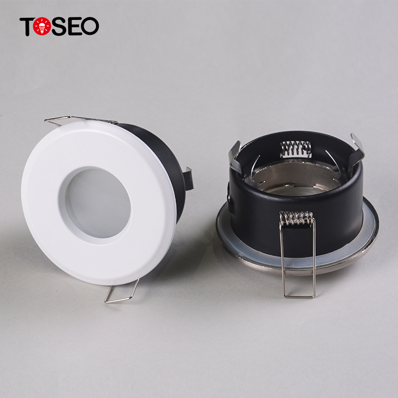 Water Resistant Cob Recessed Downlight Fixtures 35Watt For Bathroom Lighting