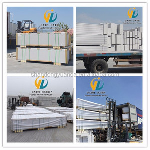 Giá thấp ACC aircrete khối cho xây dựng autoclaved khối bê tông khí <= 525kgs/m3 2 năm CN;SHN hiện đại yuanda - Product Image 6