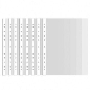 Protège-Feuilles Transparents en PP à 11 Trous pour Classeur A4 – Pochettes de Rechange en Plastique à 11 Trous - Product Image 1
