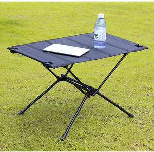Tables pliantes de camping d'extérieur avec plateau en aluminium pour pique-nique et camping en plein air - Product Image 6