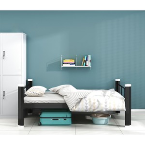 Meubles de chambre à coucher pour adulte, cadre métallique Extra <span class=keywords><strong>confortable</strong></span>, nouveau Design, lit métallique, bon marché - Product Image 4