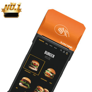 안드로이드 13 4G 모바일 POS 터미널 6 인치 FHD 터치 스크린 RFID NFC 리더 2 + 16GB RAM 2450mAh 배터리 OEM 블루투스 와이파이 - Product Image 1