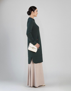 Ensemble de sweat-shirts décontractés respirants pour femmes musulmanes, en coton, prix d'usine, qualité constante, OEM Kilang Labuh Aurat - Product Image 3