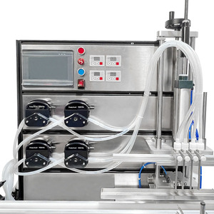 Machine de remplissage automatique à pompe péristaltique à 4 têtes pour l'embouteillage de produits chimiques liquides, haute précision, électrique, 380V, pour ligne d'emballage - Product Image 3