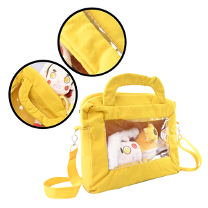 Nouveau design de sac ITA OEM sac à dos poupée peluche rose sac à dos transparent sac d'étudiant sac de poupée personnalisé sacs d'école <span class=keywords><strong>Tamagotchi</strong></span> - Product Image 4