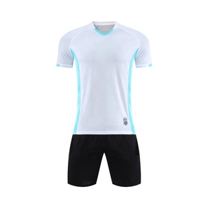 25-26 Jersey Sepak Bola Kustom Kaos Lengan Pendek Set Pria Tracksuit Atletik 100% Katun Cetak Transfer Panas Cepat Kering - Product Image 2