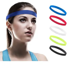 Elastic Thin Sports Headbands Quick Drying Sweatbands Comfortable Cool Head Sports Headband Sweatband
