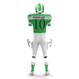 Uniforme de Fútbol Americano Elegante, Cómodo y Transpirable, 100% Poliéster Ecológico, Último Diseño, Alta Calidad, Personalizable - Product Image 3