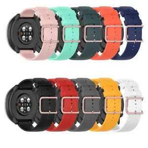 <span class=keywords><strong>Bracelet</strong></span> en <span class=keywords><strong>silicone</strong></span> 20 22 mm pour Samsung <span class=keywords><strong>Galaxy</strong></span> <span class=keywords><strong>Watch</strong></span> 3/46 mm/42 mm/<span class=keywords><strong>Active</strong></span> <span class=keywords><strong>2</strong></span>/Gear S3 Frontier, <span class=keywords><strong>bracelet</strong></span> Huawei <span class=keywords><strong>Watch</strong></span> GT/<span class=keywords><strong>2</strong></span>/2E/Pro - Product Image 1