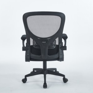 <span class=keywords><strong>Silla</strong></span> de Oficina Ergonómica de Malla con Soporte Lumbar Ajustable, Respaldo Transpirable, <span class=keywords><strong>Silla</strong></span> Giratoria para Computadora para Uso en el Hogar y la Oficina - Product Image 4