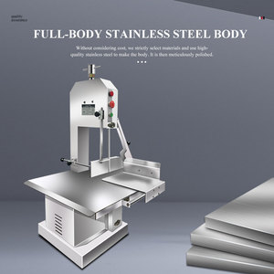 Máquina Profesional Automática Comercial para Cortar Carne y Huesos, Sierra de Mesa para Huesos Congelados con Motor y Componente Central - Product Image 4