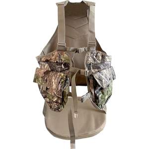 Chaleco de Caza con Camuflaje AUSCAMOTEK con Cojín de Asiento Desmontable para Caza de Pavos, Palomas y Aves de Montaña - Product Image 2