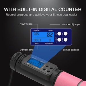 Cuerda de Saltar Inteligente Inalámbrica de Alta Calidad con <span class=keywords><strong>Contador</strong></span> de Calorías, Sensor Digital Electrónico y Longitud Ajustable, para Venta al por Mayor - Product Image 3