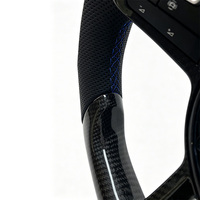 Sportliches Carbon-Lenkrad mit Perforiertem Leder für Volkswagen Golf 5 6 7 R MK5 MK6 MK7 GTI Polo Passat CC B8 B6