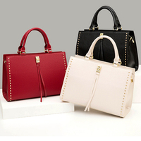 Design de luxe grande capacité dames mode personnalisé pu sac fourre-tout en cuir végétalien pour les femmes