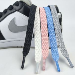 Cordones Planos Casuales para Zapatillas, 15 mm de Ancho, 120-160 cm, 20 Colores, Cordones Planos de Poliéster para Zapatos - Product Image 1