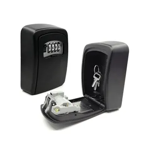 CH-803 Outdoor password site cat eye wall mounted safety lock key box 4 digital code password lock