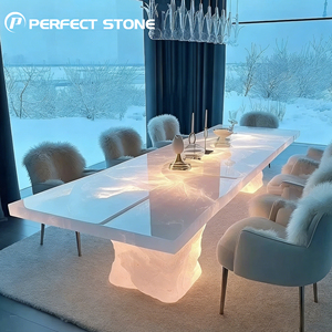 Personalizada naturaleza ónix mesa <span class=keywords><strong>de</strong></span> mármol Jade <span class=keywords><strong>de</strong></span> lujo Mesa <span class=keywords><strong>de</strong></span> Piedra muebles elegante mesa <span class=keywords><strong>de</strong></span> comedor <span class=keywords><strong>de</strong></span> primera calidad muebles <span class=keywords><strong>de</strong></span> piedra fabricante - Product Image 1