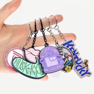 Llavero Personalizado con Esmalte y Diseño de Logotipo, Base Metálica, Mosquetones Promocionales - Product Image 3