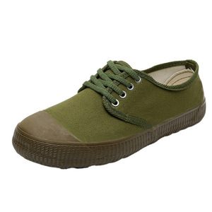 Chaussures de sécurité en toile à tige haute unisexe, semelle en caoutchouc résistante à l'usure, talon bas, pour travaux agricoles et de construction - Product Image 5