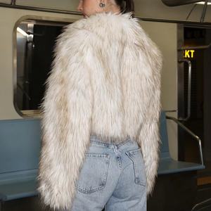 D&M <span class=keywords><strong>Giacca</strong></span> in Pelliccia Sintetica di Alta Qualità per <span class=keywords><strong>Donna</strong></span>, Elegante e Calda, Produzione Personalizzata - Product Image 3