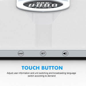 Chất lượng cao đa chức năng kỹ thuật số Quy mô cơ thể chính xác 0.1 gam LCD hiển thị OEM & ODM hỗ trợ cho chiều cao trọng lượng đo lường - Product Image 4