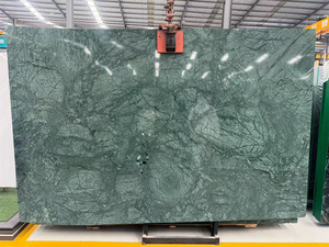 Dalles de marbre naturel Verde Green Stone Verdi Alpi Rameggiato, carreaux muraux, comptoirs de cuisine en marbre, dalle de marbre verte - Product Image 1