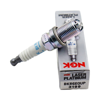 Nouvelle bougie d'allumage en nickel à longue durée de vie BKR6EQUP 12121435955, remplacement pour moteur E46 E60 M54 M62