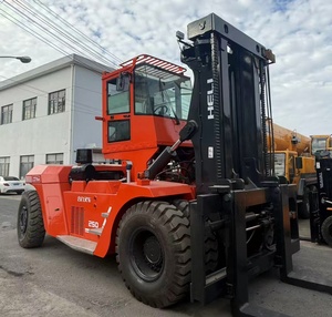 Chariot élévateur à fourche automatique d'occasion de 2,5/3/4/5/7/8/10/15/16/25/30 tonnes, chariot élévateur à fourche de 25 tonnes, hauteur de levage de 6000 mm, chariot élévateur à fourche de 25 000 kg, moteur diesel, longueur de la fourche - Product Image 2