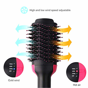 One <b>Step</b> Hair Dryer And Styler Hot Air Brush Straightening Drying All Hair Types Tourmaline Ceramics - Product Image 3