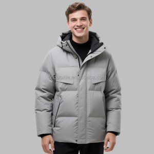 Veste Softshell Personnalisable Imperméable pour Homme, Style Biker, Décontractée, Type Baseball, en Duvet, avec Fermeture Éclair, à Capuche, pour l'Extérieur, Type Bomber, pour le <span class=keywords><strong>Ski</strong></span> - Product Image 3