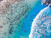 Installations de divertissement aquatiques populaires en été: parc aquatique, piscine à vagues tsunami, piscine de surf à vagues, machine