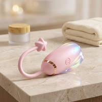 Damen-Fashion-Fernbedienungs-Vibrator in Sternform, Vaginalkugeln & Klitoris-G-Punkt-Massage-Sexspielzeug, Masturbatoren für Frauen