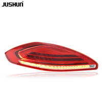 JUSHUN pour Porsche Panamera 14-16 Feux arrière 970.2 Modifiés et améliorés, feux arrière LED à démarrage séquentiel, accessoires de voiture