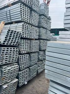 Profilé en U léger en acier au carbone galvanisé ASTM A36 A572 Gr.50 S355jr UPN100 - Product Image 4