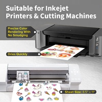 Imprimante imprimable multifonctionnelle Pp Matte pour l'extérieur Rouleau de nom d'or Fanyi Papier autocollant vinyle brillant à jet d'encre