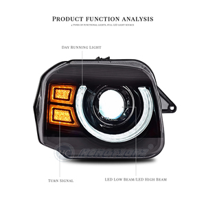 Hcmotionz ไฟหน้ารถ2007-2015 DRL แบบเต็มสำหรับ Suzuki jinny - Product Image 4