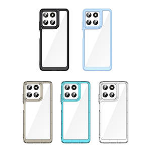 Coque de téléphone en acrylique transparente et colorée, résistante aux chocs, pour Moto G57, livraison rapide - Product Image 6