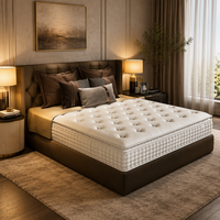 Matelas à ressorts ensachés indépendants personnalisable, emballage compressé, version respirante