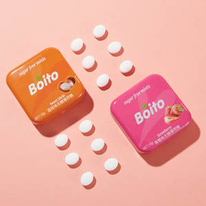 Embalaje de dibujos animados para reducir la grasa y el sabor a fruta de los dulces de menta ricos en vitamina C para refrescar el aliento - Product Image 2