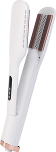 Brosse à air chaud professionnelle 2-en-1 légère avec chauffage céramique pour <span class=keywords><strong>cheveux</strong></span> bouclés, écran tactile, pour usage domestique - Product Image 4