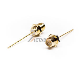 Conector SMA SMT de 50 Ohmios |   Conector de PCB de Montaje Superficial con Tecnología de Inserción por Presión |   Cable Coaxial RF Chapado en Oro Compatible con Soldadura por Reflujo - Product Image 2
