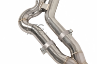 Tubo de Escape Central de Acero Inoxidable de Igual Longitud para BMW X3M F97 / X4M F98 2019-2021, Tubos de Escape Catback de Alto Rendimiento, Gran Diámetro