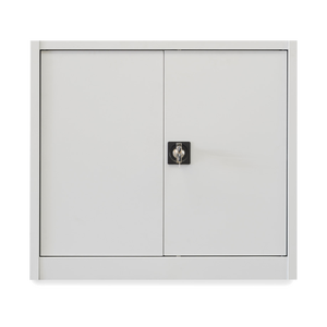 Armadio con porte incernierate 1 ripiano rimovibile bordi arrotondati-per l'organizzazione di File - Product Image 1